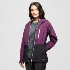 Women's Colourblock Waterproof Jacket