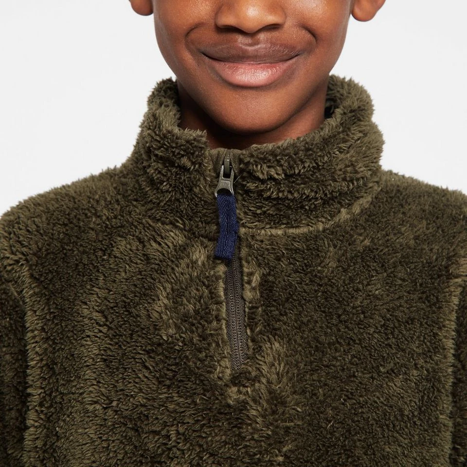 Kids’ Bobbly Half-Zip Fleece - Image 4