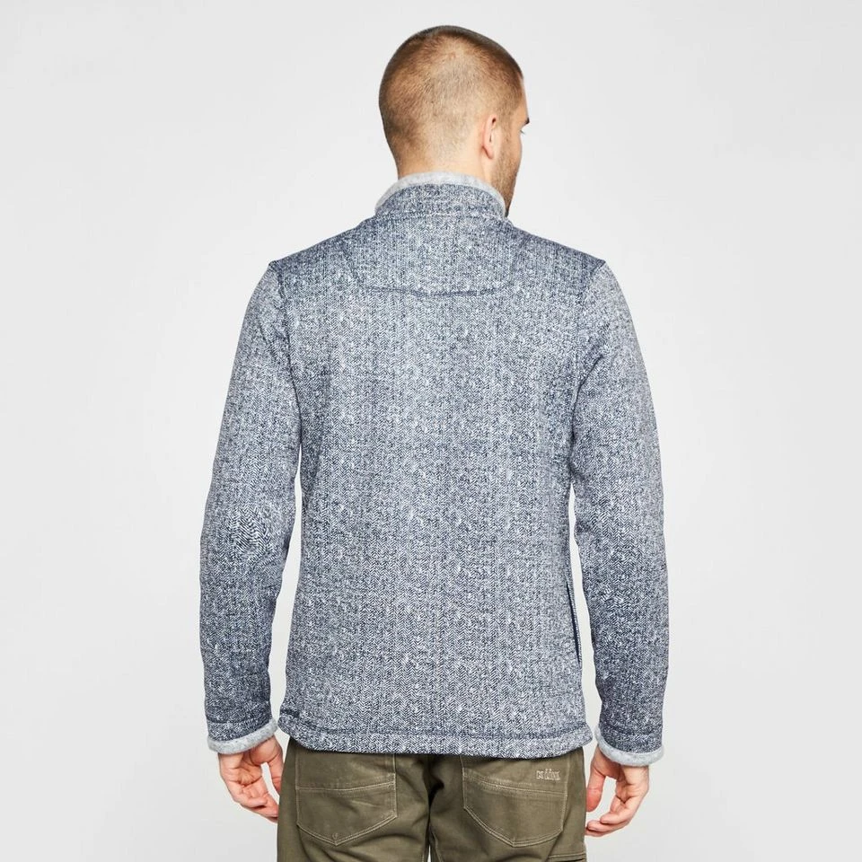 Men’s Dalby Herringbone Half Zip Fleece - Image 2
