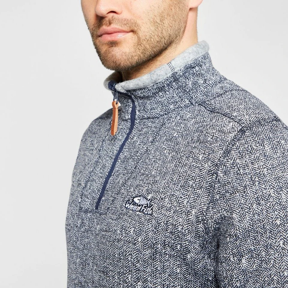 Men’s Dalby Herringbone Half Zip Fleece - Image 4