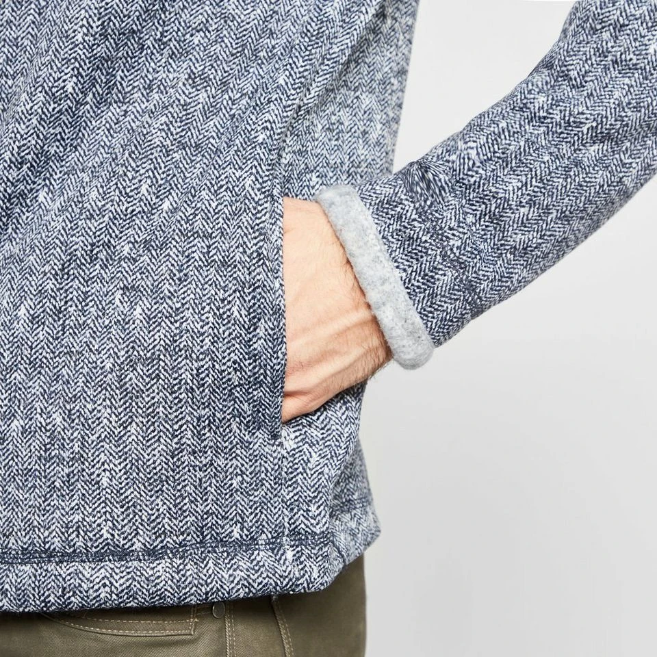 Men’s Dalby Herringbone Half Zip Fleece - Image 5