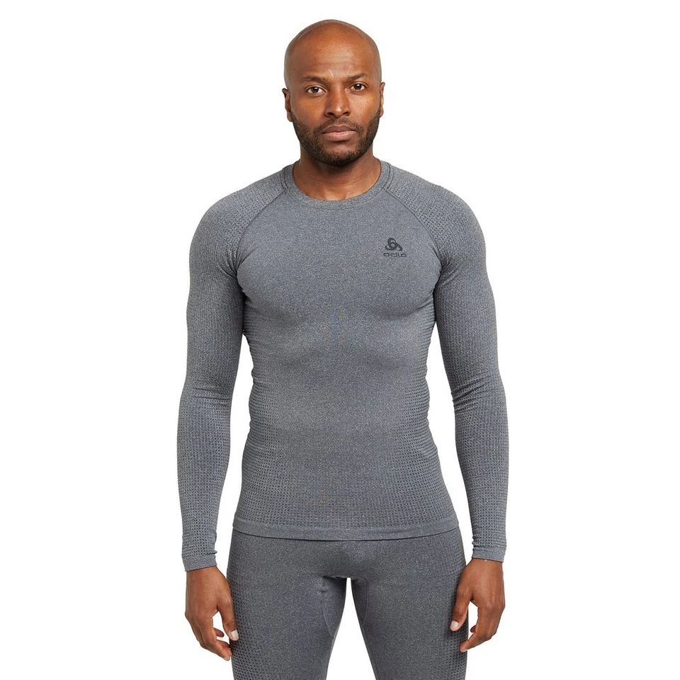 Odlo Men's Performance Warm Eco Long Sleeve Baselayer Top - Image 6