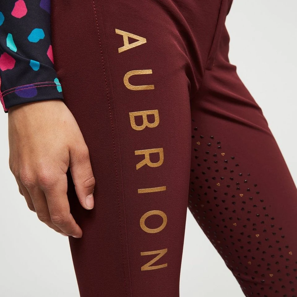 Childs Team Breeches Burgundy - Image 6