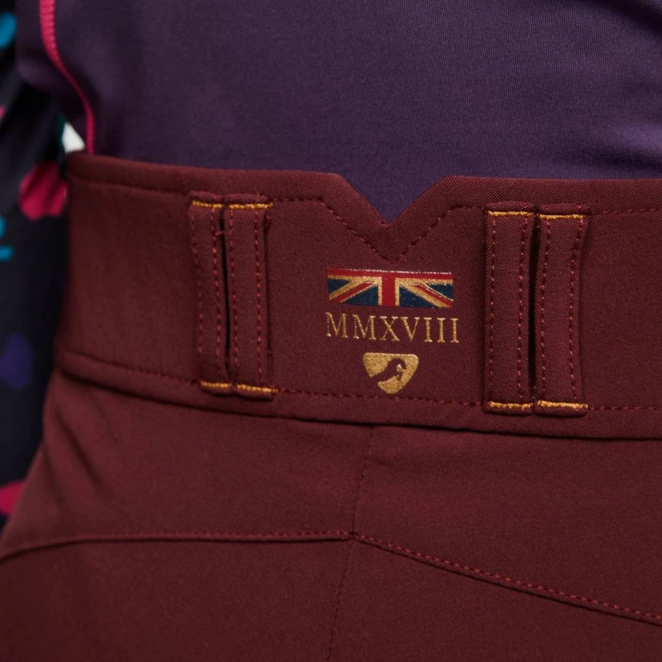 Childs Team Breeches Burgundy - Image 9
