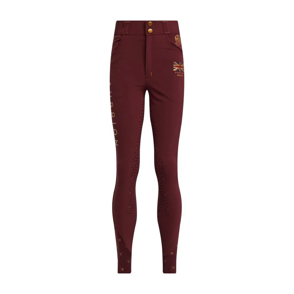 Childs Team Breeches Burgundy - Image 10