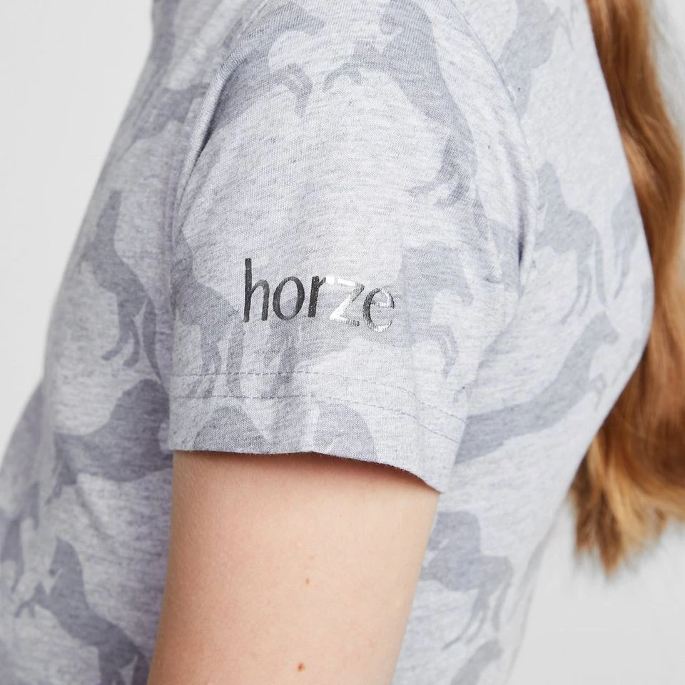 Childs Organic Micky Printed Cotton T-Shirt Ash Grey - Image 5