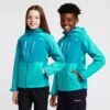 Regatta Kids' Highton III Waterproof Jacket Turquoise/Enamel