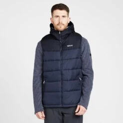 Regatta Men’s Nevado Heavyweight Gilet In Black Dark Grey