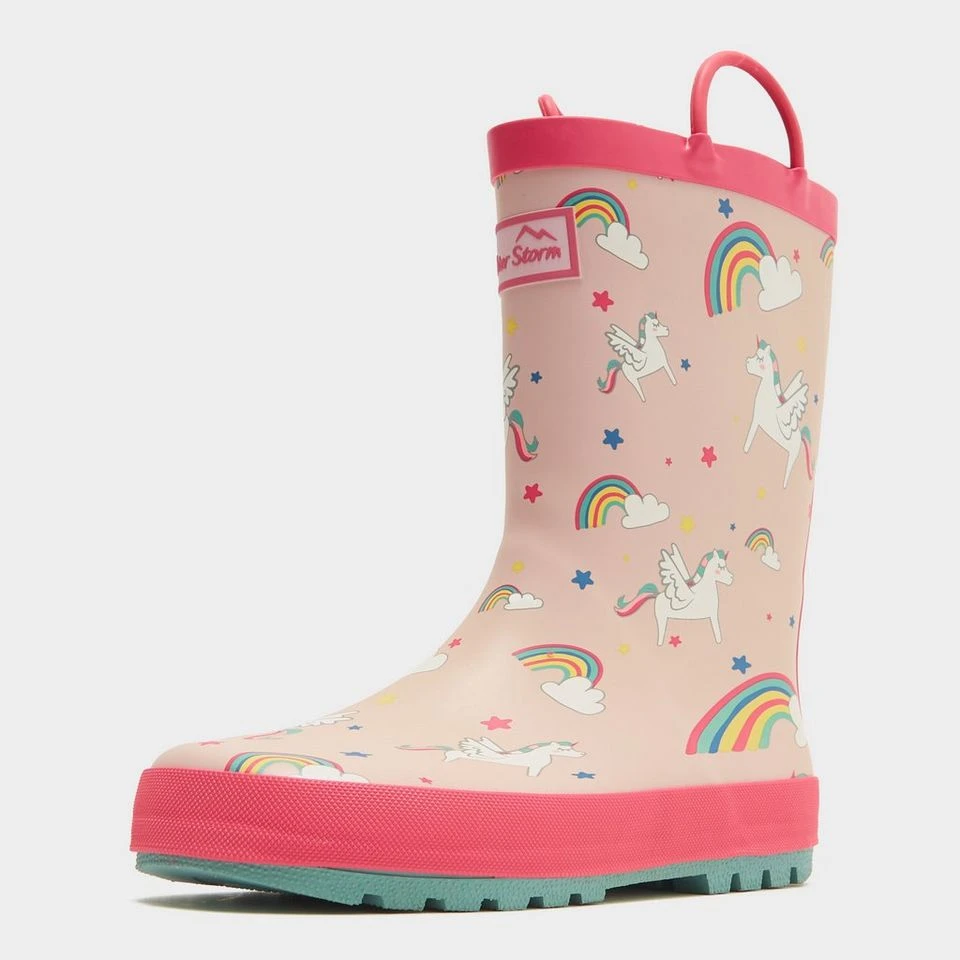 Kids’ Unicorn Wellington Boots - Image 3